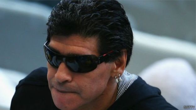 ​Dispute animée entre Maradona et sa compagne