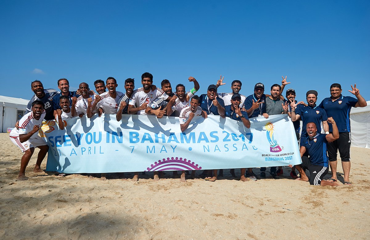 Mondial Beach Soccer: Emirats Arabes Unis et Iran rejoignent les groupes