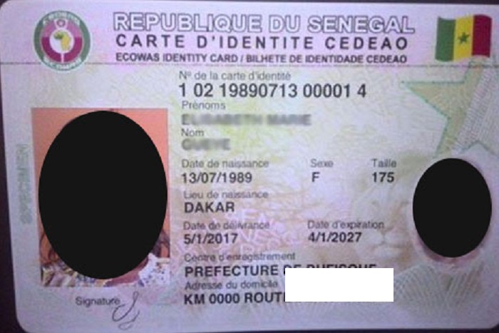 Saint-Louis : Seules 6000 cartes Cedeao sur 121 000 confectionnées