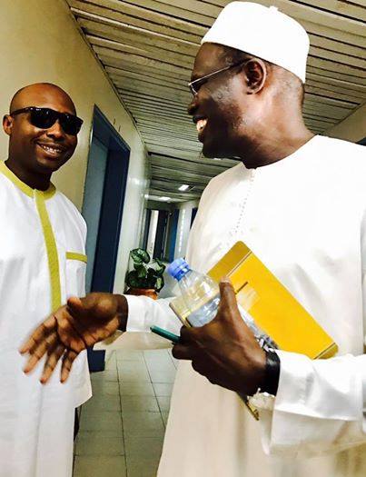 Images: Khalifa Sall à sa sortie du bureau du Doyen des Juges