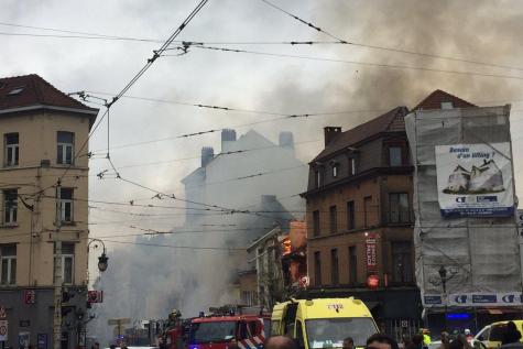 Une explosion à Saint-Gilles fait au moins deux blessés (vidéo)