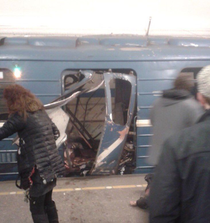 Explosion dans le métro de Saint-Pétersbourg: au moins 10 morts