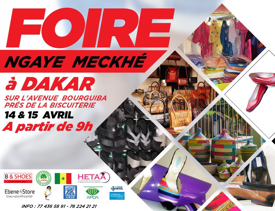 Les artisans de Ngaye Mékhé exposent leurs produits à Dakar