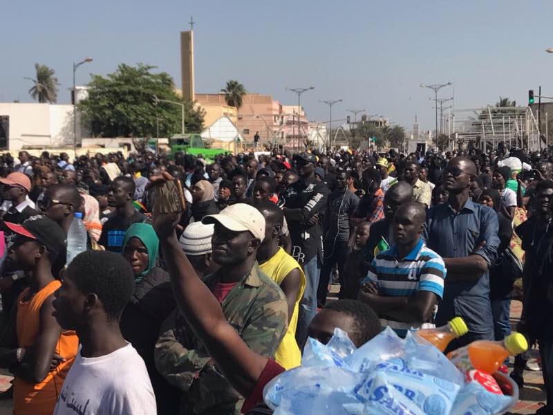 Rassemblement Yen à marre: les images de la mobilisation