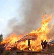 Encore un incendie: le feu consume 3 cases à Louga