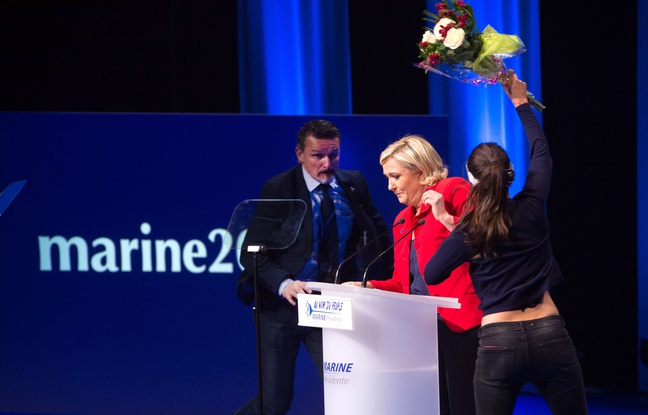 Marine Le Pen et les Femen, une histoire de désamour réciproque