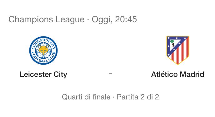 C1 - 1/4 de finale retour: Leicester 1 - 2 Atlético Madrid - Griezmann et Cie sont en 1/2