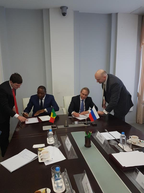 Coopération - Sénégal et Russie: Mankeur Ndiaye en séance de travail avec Oleg Ryasantsev 