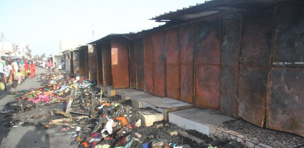 Incendie au marché des HLM: 4 800 000 FCFA récoltés par les commerçants