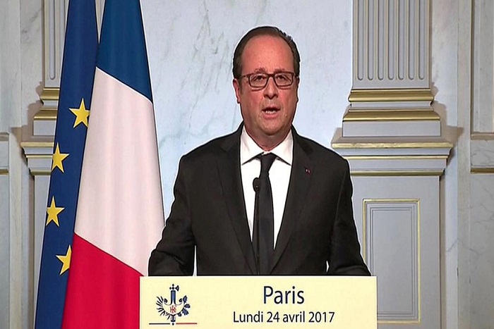 François Hollande votera Emmanuel Macron face au «risque» du FN