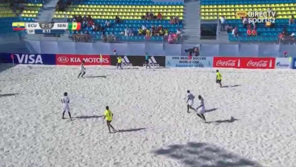 Mondial Beach Soccer - 1ère journée: les "Lions" corrigent l'Equateur (9-0) et rugissent d'entrée 