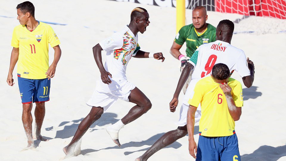 Mondial Beach Soccer - 1ère journée: les "Lions" corrigent l'Equateur (9-0) et rugissent d'entrée 
