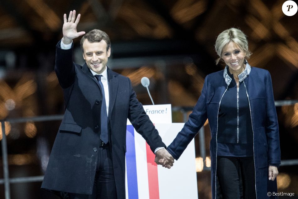 Brigitte et Emmanuel Macron : une histoire d`amour... et de style !