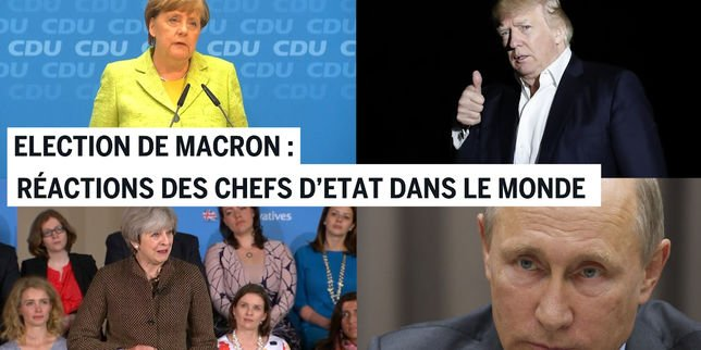 VIDEO Macron président: les réactions des chefs d'Etat dans le monde