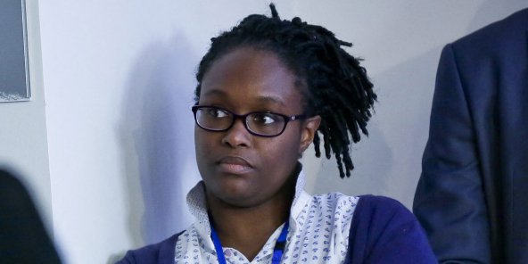 Sibeth Ndiaye, la vraie star dans "Emmanuel Macron, les coulisses d'une victoire"