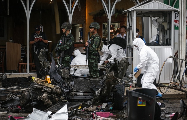 Voiture piégée en Thaïlande: Plus de 50 blessés dont des enfants