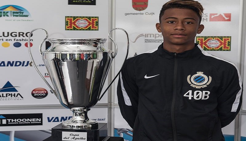 A 17 ans, Noah, fils de Kalilou Fadiga, signe son premier contrat Pro au Fc Brugge