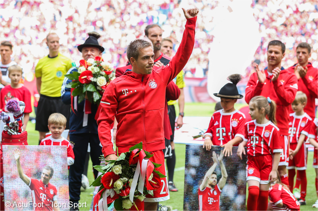 Bundesliga-Philipp Lahm met fin à sa carrière riche en palmarès