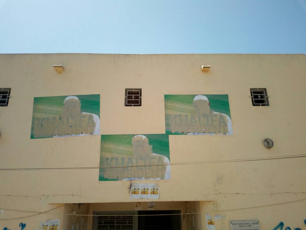 Grand-Yoff: des malfaiteurs dégradent les murs, les bâches et le portail de la permanence Pape Babacar Mbaye