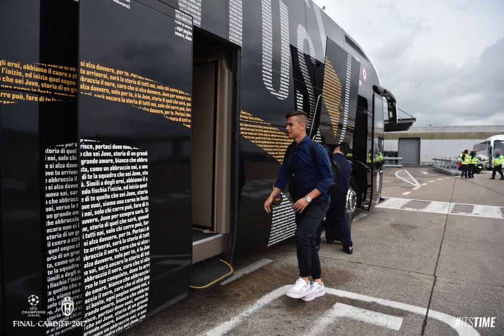 Ligue des champions: la Juve est a Cardiff