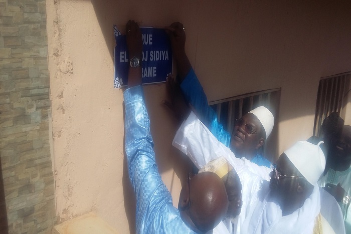 Rue El Hadji Sidiya Dramé : Parcelles a célébré un de ses illustres citoyens
