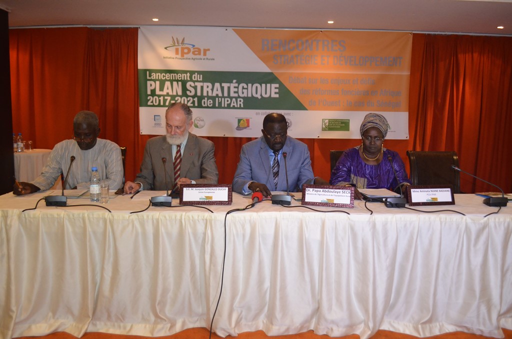 Lancement du Plan stratégique 2017-2021: l’IPAR mise sur d’autres pays de l’Afrique de l’Ouest en matière de réformes foncières