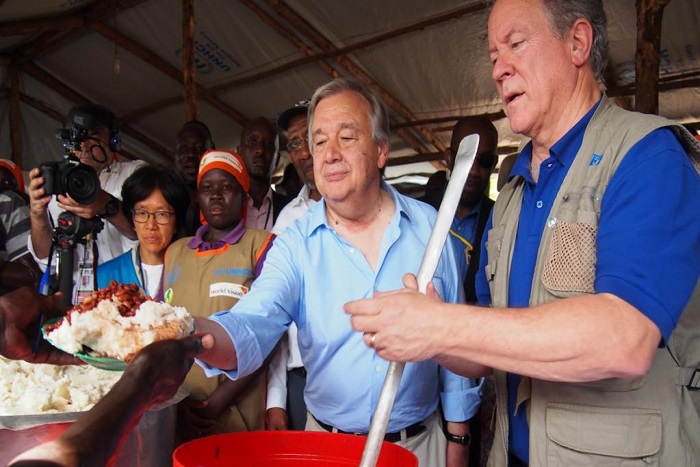 ONU: Antonio Guterres à la rencontre des réfugiés sud-soudanais en Ouganda