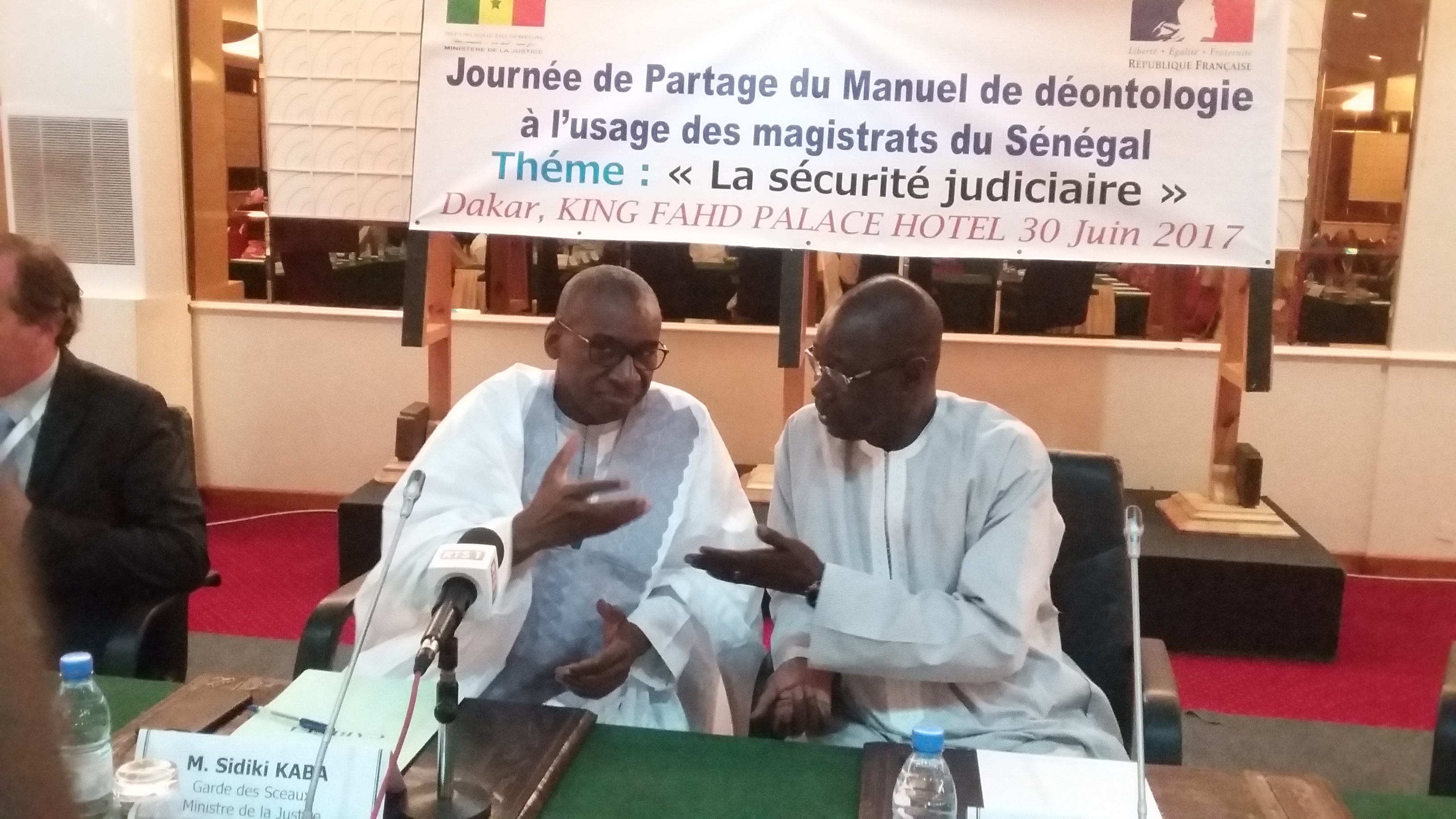 Présentation du Manuel de déontologie : Me Sidiki Kaba invite les magistrats sénégalais à sa pratique pour l'indépendance de la justice