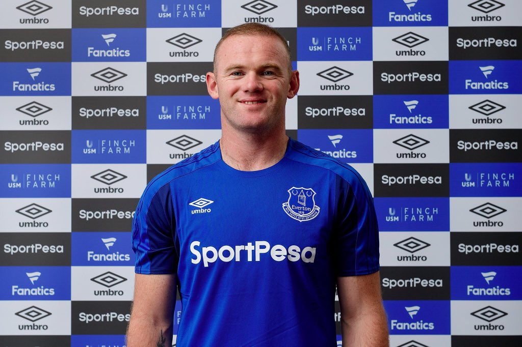 C'est Officiel ! Rooney a signé a Everton