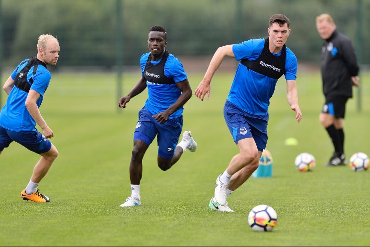 Everton : Le premier jour de Gana Gueye à l'entraînement