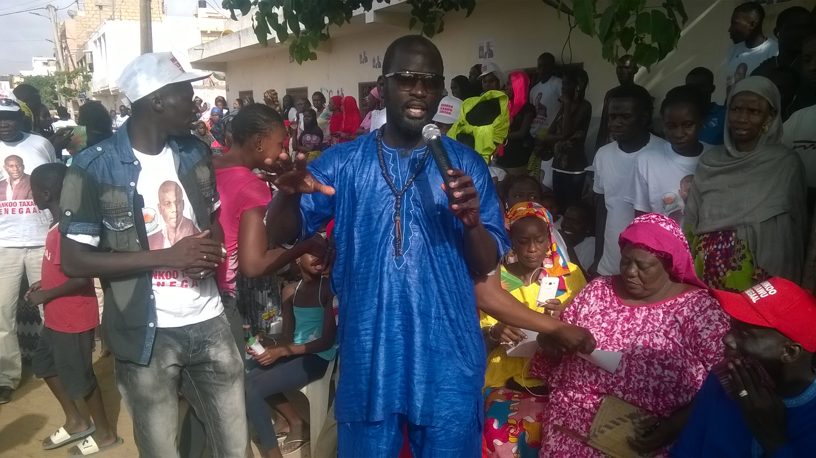 Élections législatives : Visite de proximité de Malick Gackou aux Parcelles Assainies