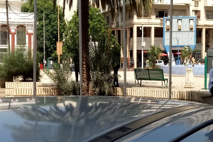 La Place de l'indépendance "vidée" par Me Abdoulaye Wade (images)