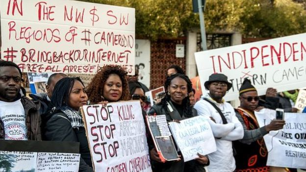 Cameroun: des activistes anglophones en grève de la faim