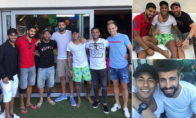 Lionel Messi a publié des photos avec Neymar après que Barcelone a déclaré qu'ils prenaient des mesures légales