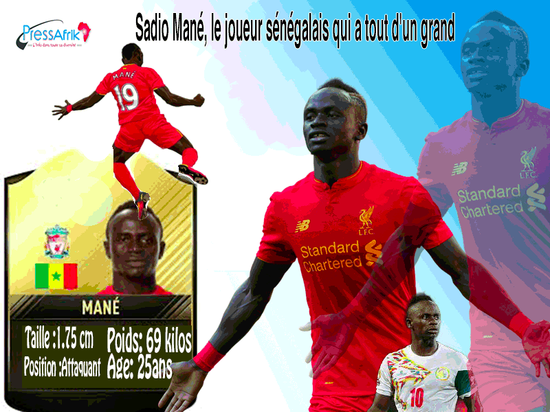  Portrait de Sadio Mané : le joueur Sénégalais qui a tout d'un grand