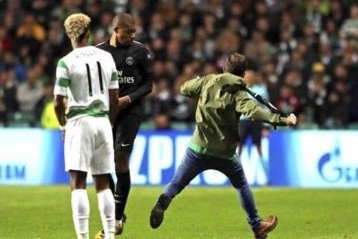 PHOTO : Mbappé, un fan tente de le frapper !