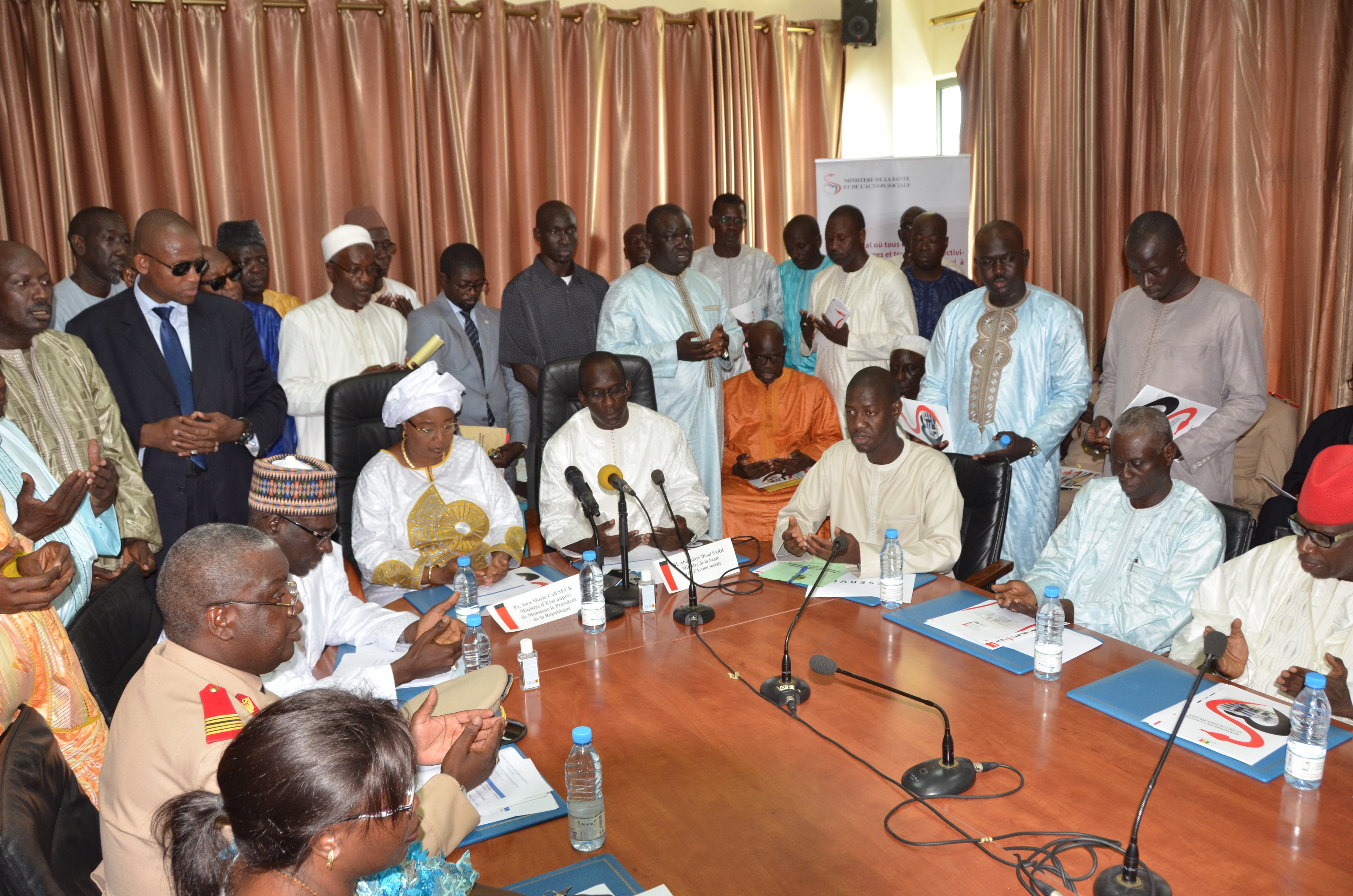 Santé: Awa Marie Coll Seck conseille Abdoulaye Diouf Sarr