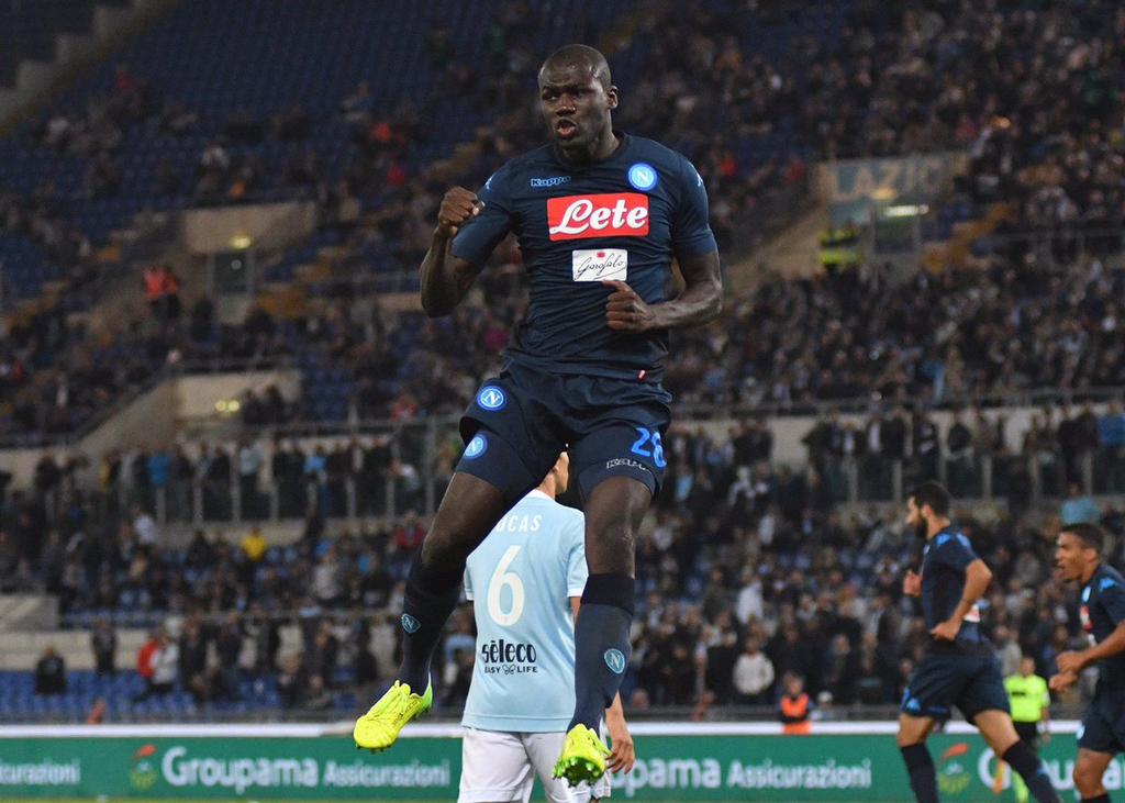 Série A: Kalidou Koulibaly buteur face à la Lazio, 4-1
