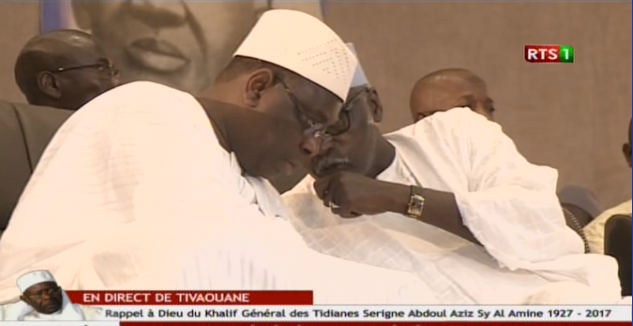 Rappel à Dieu d'Al Amine: le président Macky Sall est arrivé à Tivaoune