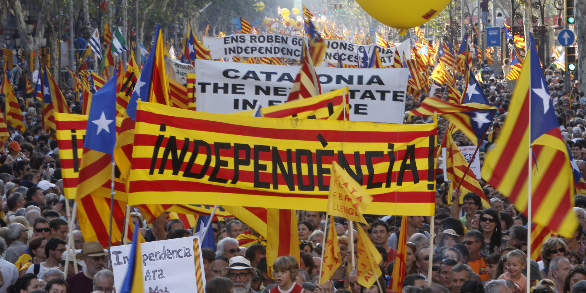 ​Solidarité internationale avec le droit à l'autodétermination du peuple catalan