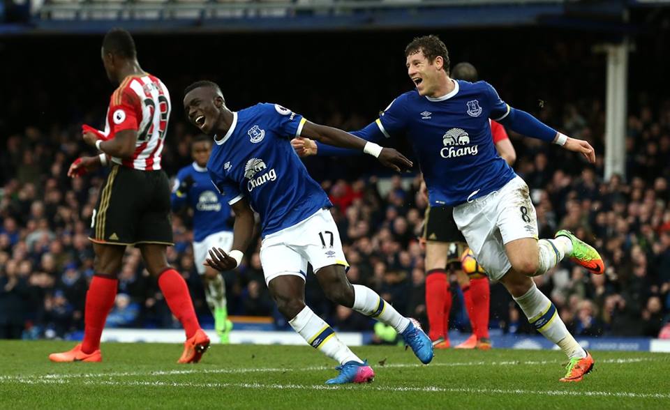 Everton a souhaité un joyeux anniversaire à Idrissa Gana Gueye sur Twitter