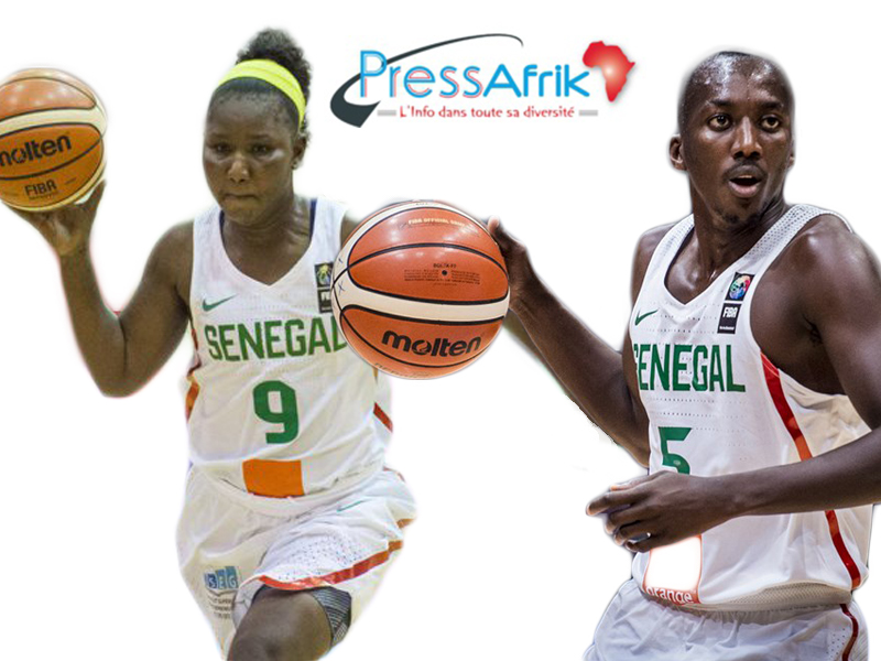 Ndeye Sène et Louis Adams sacrés Reine et Roi du Basket sénégalais 2017