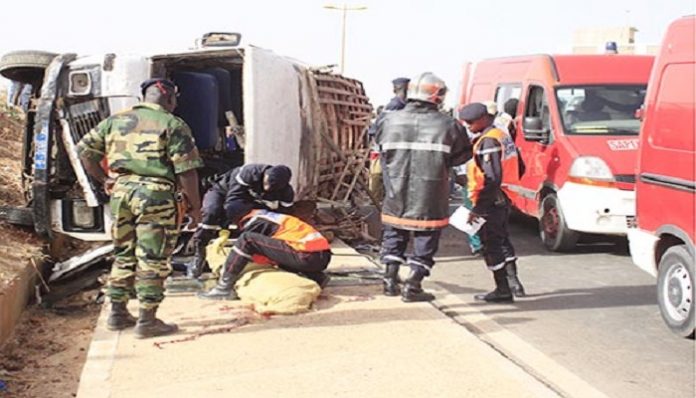 Grave accident sur la route Mbour : Un mort et 15 blessés
