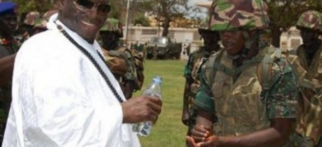 Sept officiers radiés de l'armée gambienne