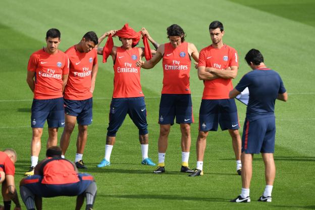 PSG : le geste d'humeur de Neymar envers Unai Emery