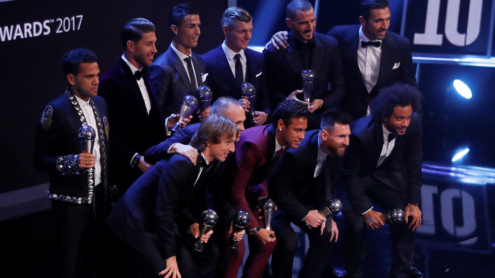 FIFA : toutes les récompenses de la soirée