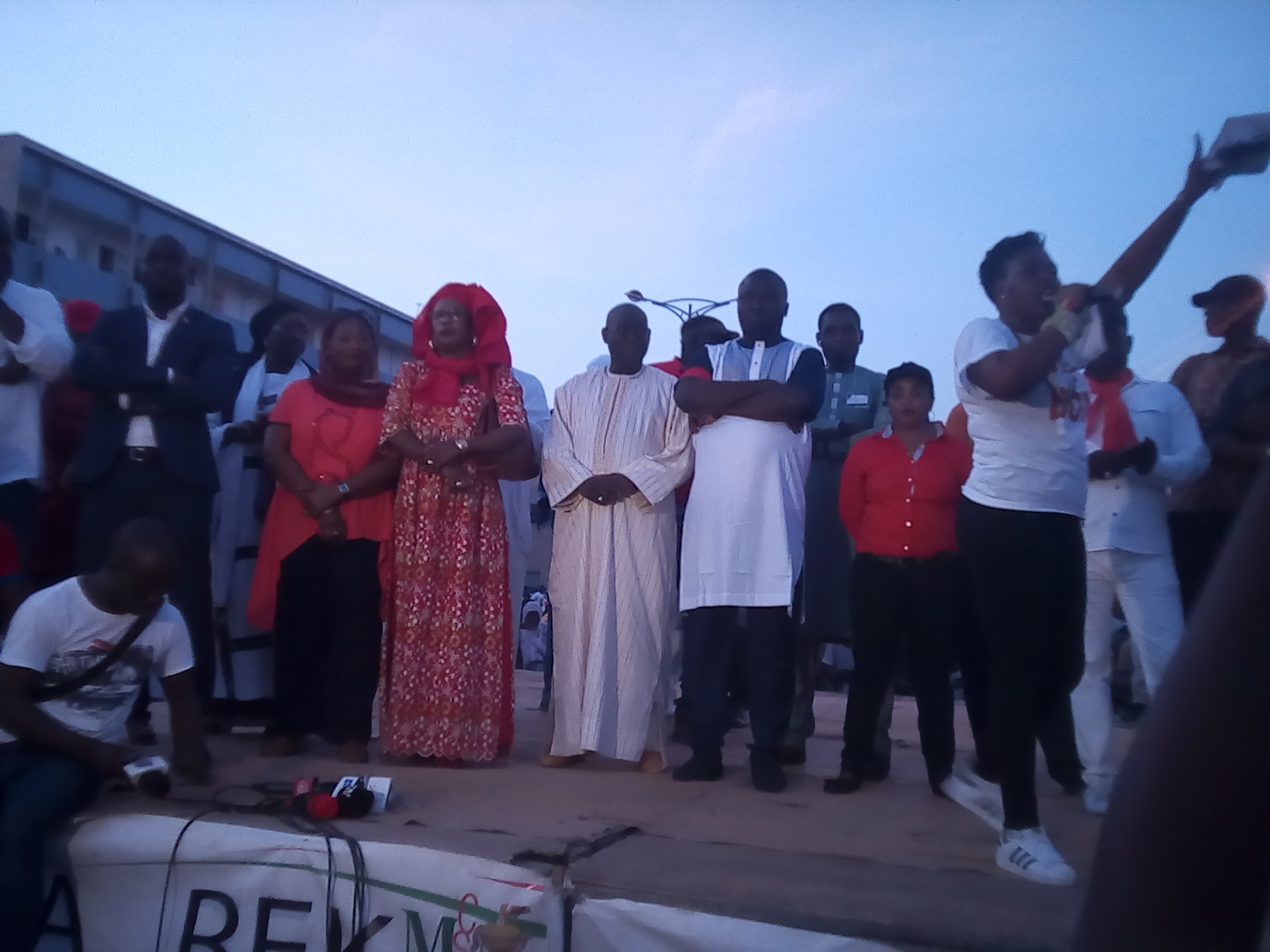 DIRECT Grand rassemblement: ces leaders présents à la place Sing-Sing Faye