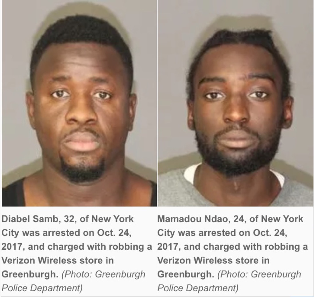 Vol à mains armées: 2 Sénégalais arrêtés à New York