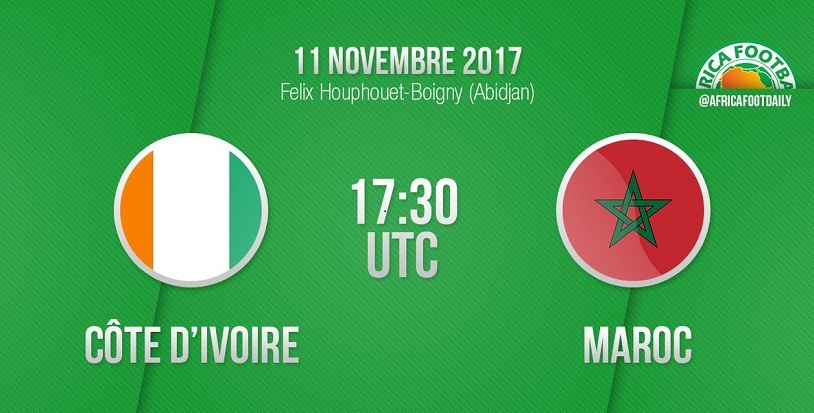Le Maroc élimine la Côte d'Ivoire (2-0) et se qualifie à la Coupe du monde Russie 2018