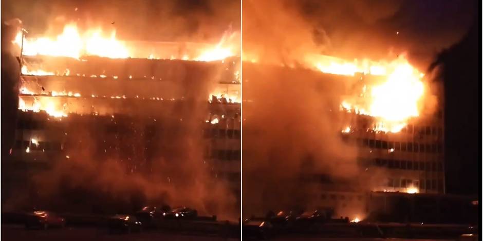 ​Cameroun: incendie à l'assemblée nationale